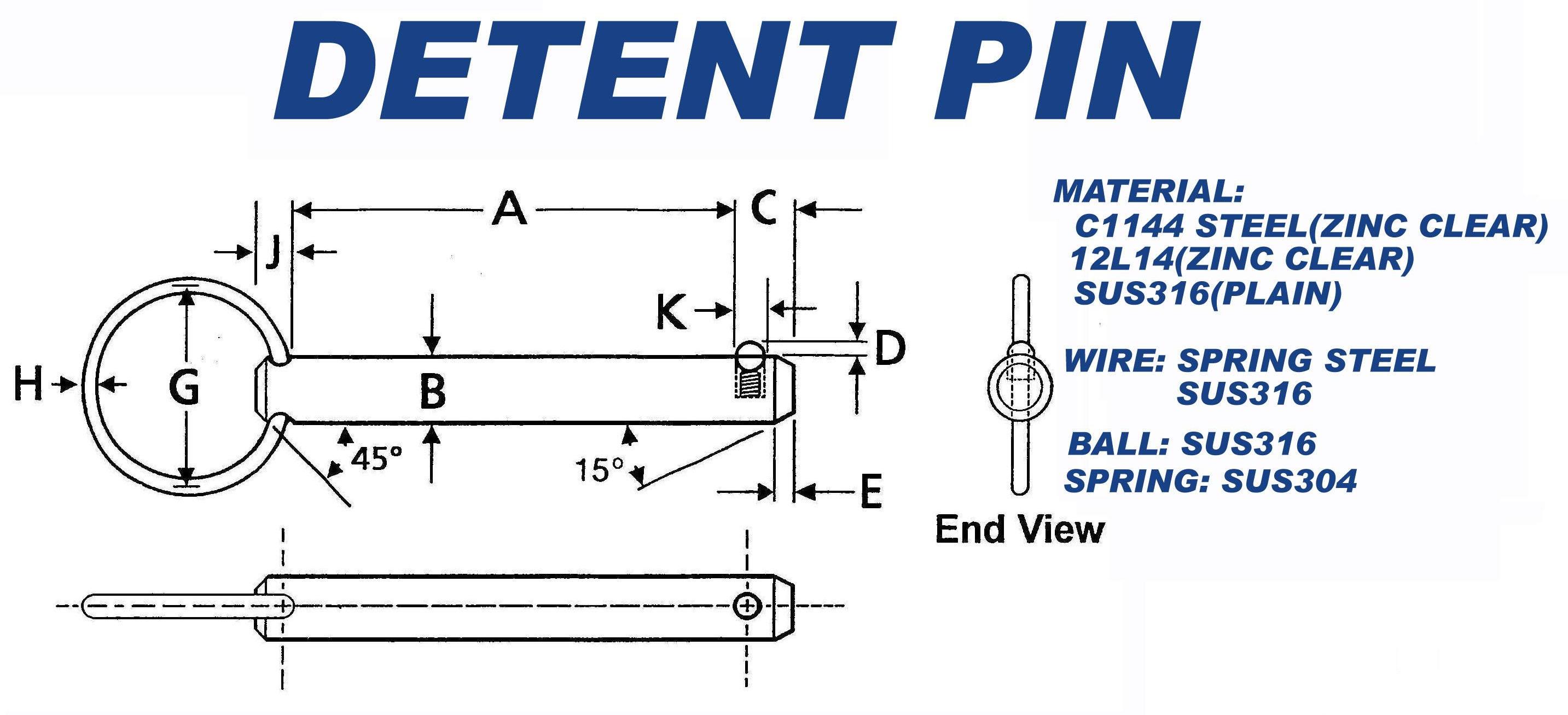 Quick Release Detent Pin Installed With Ball And Spring UNISON TEK CO quick-release-detent-pin-installed-with-ball-and-spring-unison-tek-co